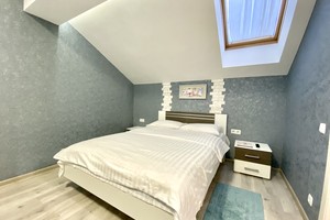 Квартира в центре Полтавы посуточно, мансардный этаж, Корпусный парк