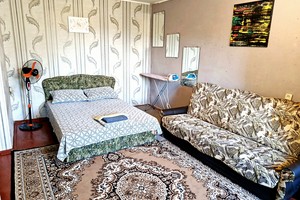 Однокімнатна в стилі ретро лофт, Відрадний, НАУ